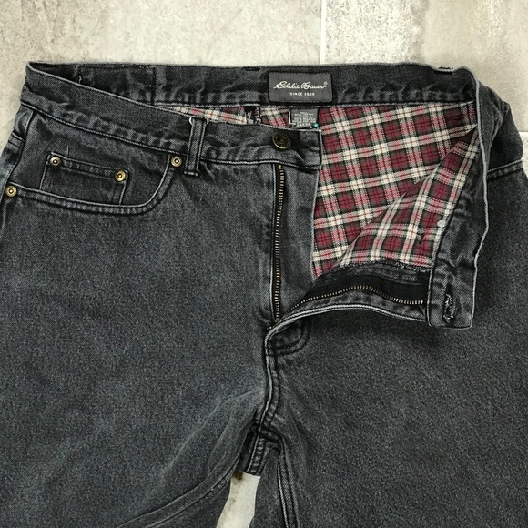 # Eddie Bauer Fleece Jeans Sz 34x34 - Picture 8 of 8